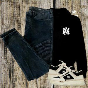 SOLD- Pᴀᴄsᴜɴ Mᴇɴs Sᴛᴀᴄᴋᴇᴅ Sᴋɪɴɴʏ Dɪsᴛʀᴇssᴇᴅ Bʟᴀᴄᴋ Aᴄɪᴅ Jᴇᴀɴs